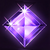 purple symbol starburst