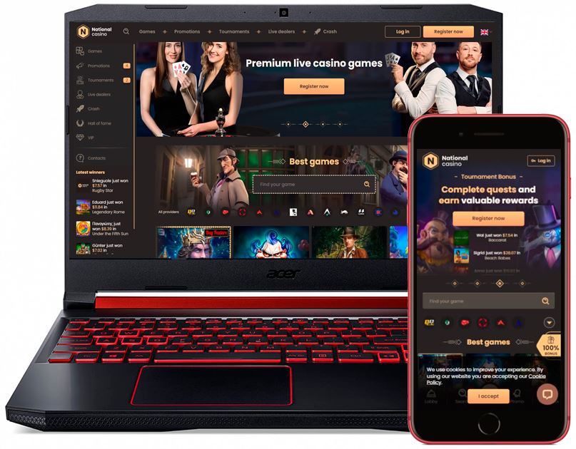 Official site National casino