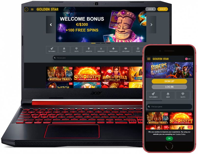 Official site Golden star casino